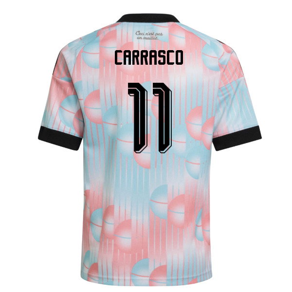 2026-2027 Belgium Away Shirt (Kids) (Carrasco 11)-SoccerKits Hub | Buy Soccer Jerseys Online